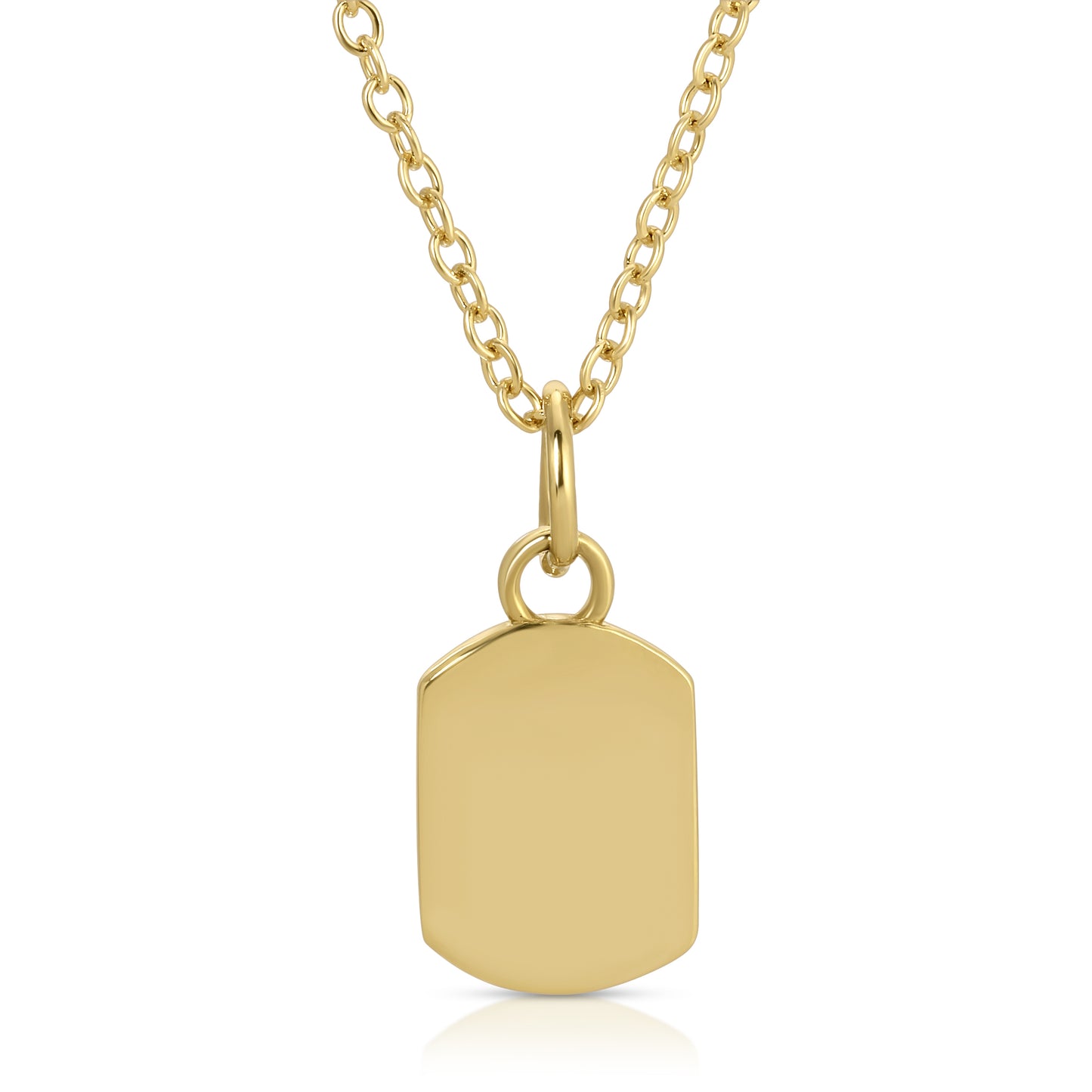 MINI DOG TAG NECKLACE