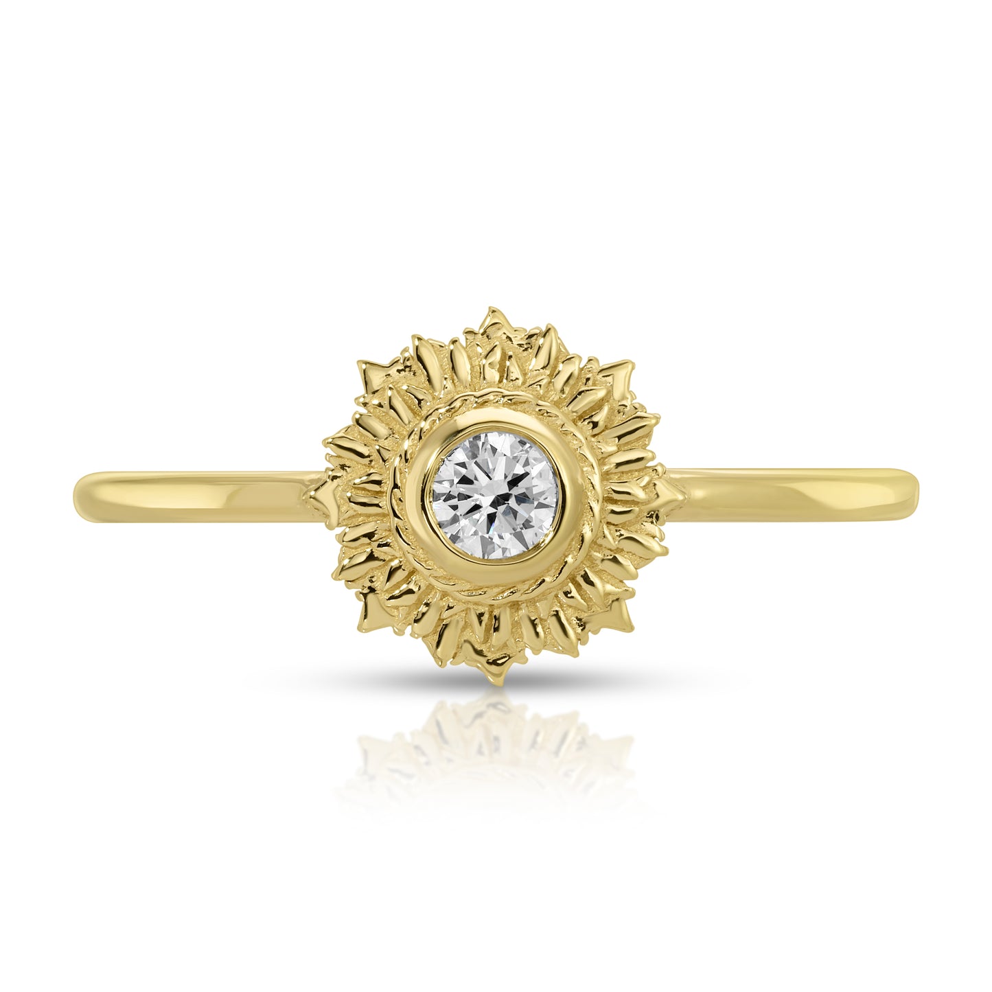 DIAMOND STARBURST RING