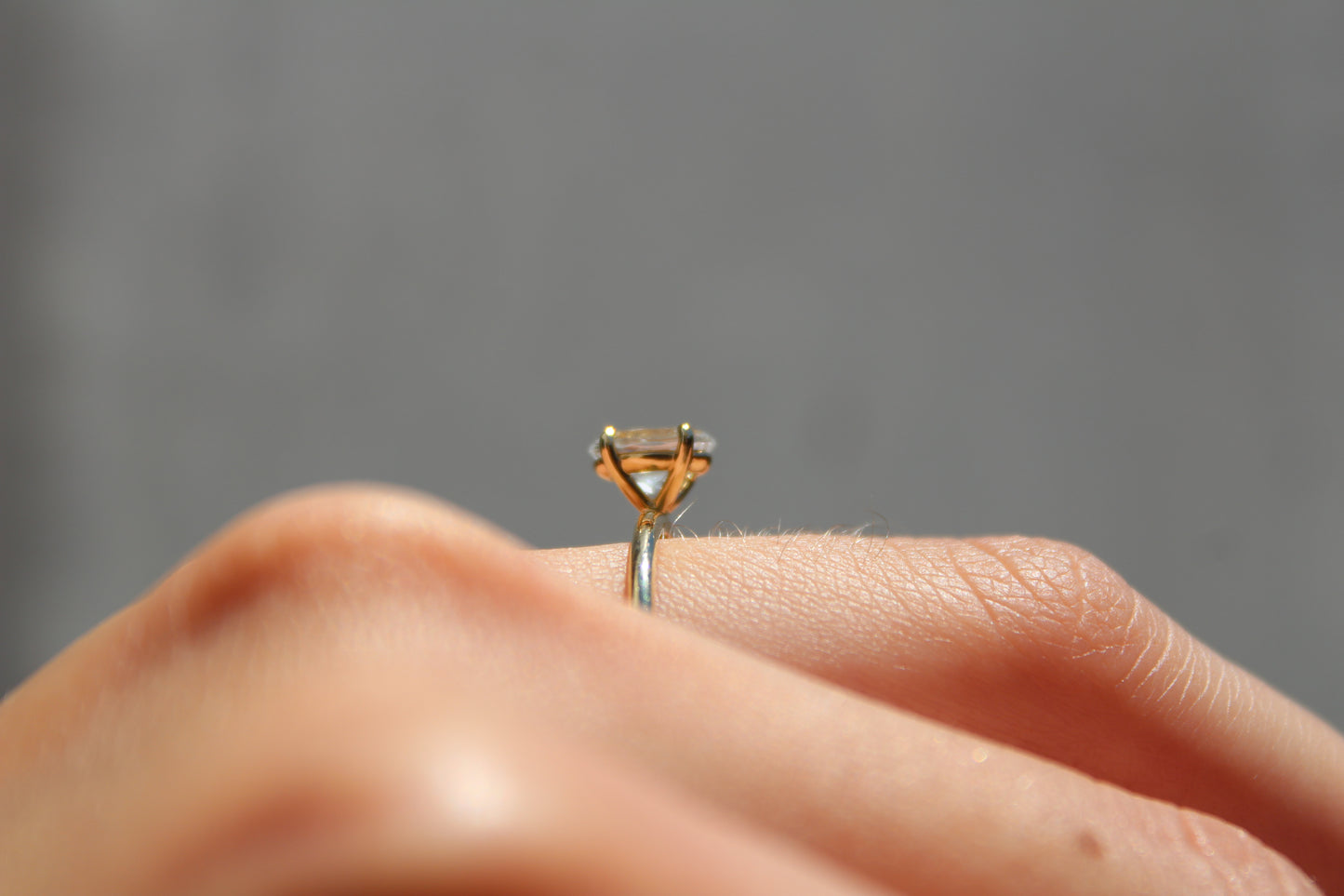 OVAL DIAMOND SOLITAIRE RING