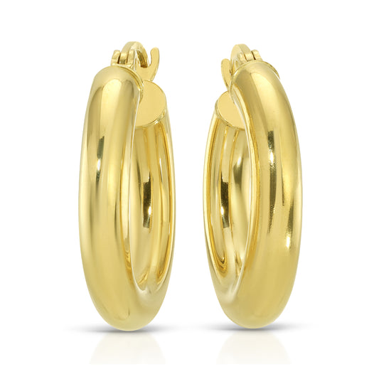 20MM CHUNKY GOLD HOOP (PAIR)