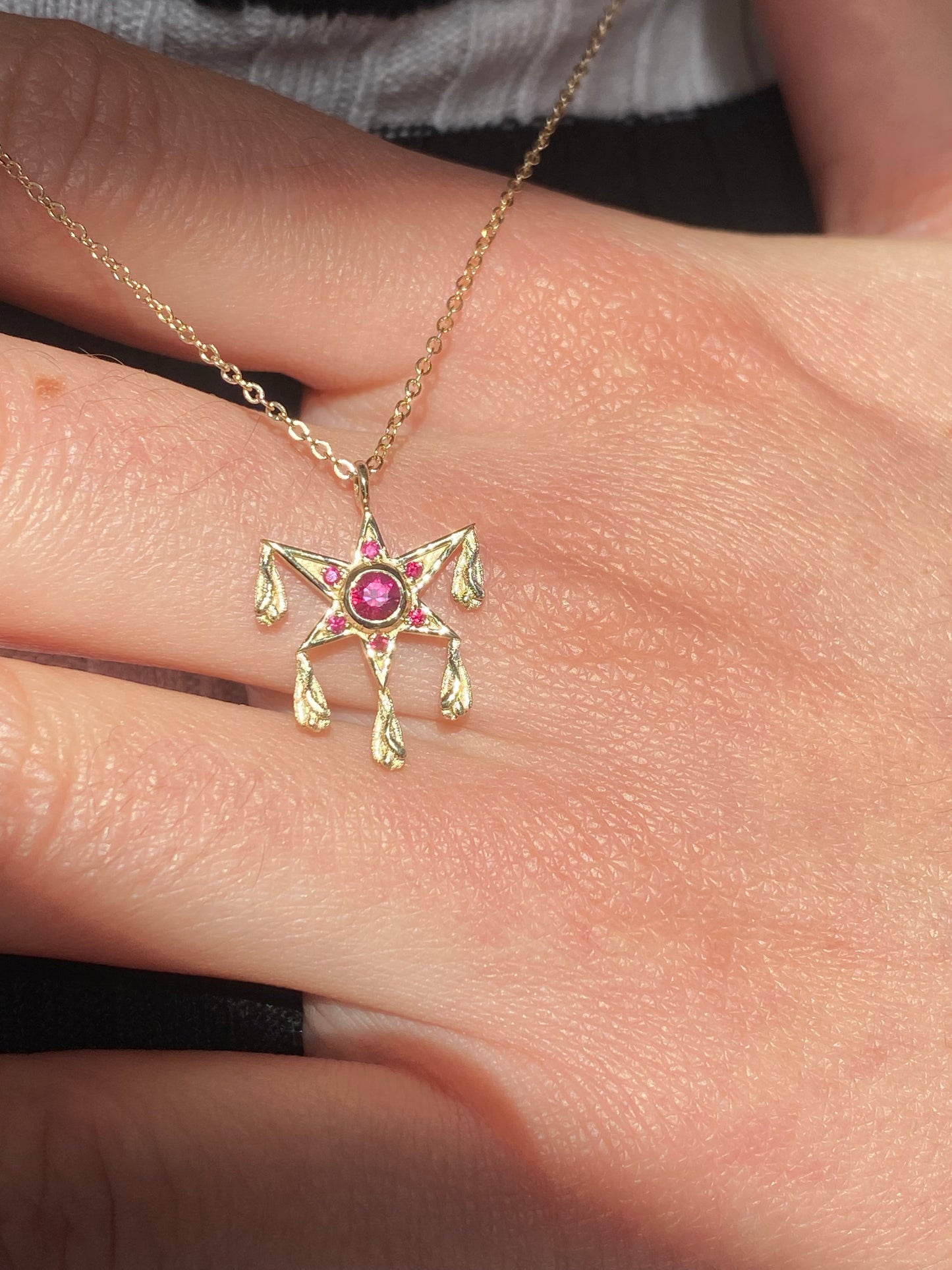 RUBY PIÑATA NECKLACE