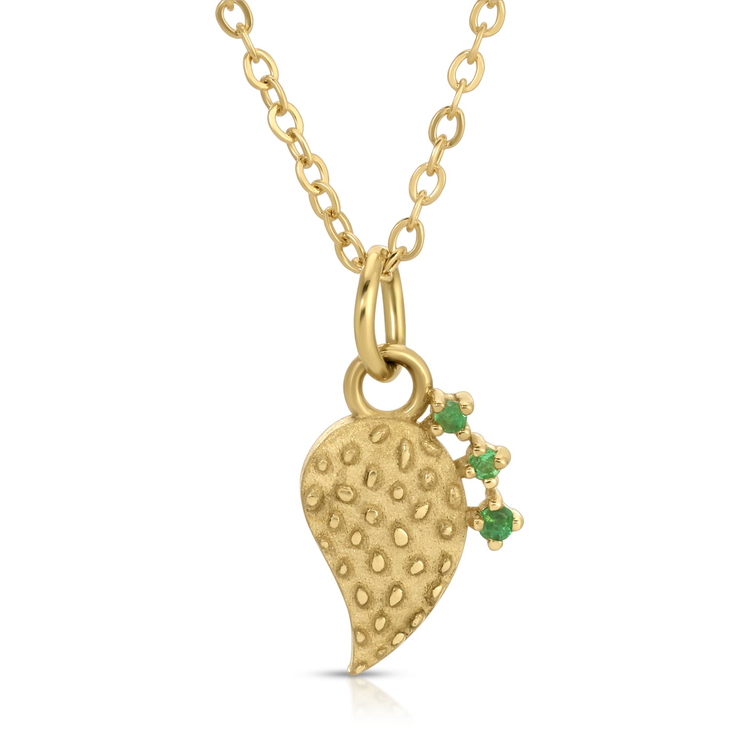 EMERALD TUNA NOPAL NECKLACE