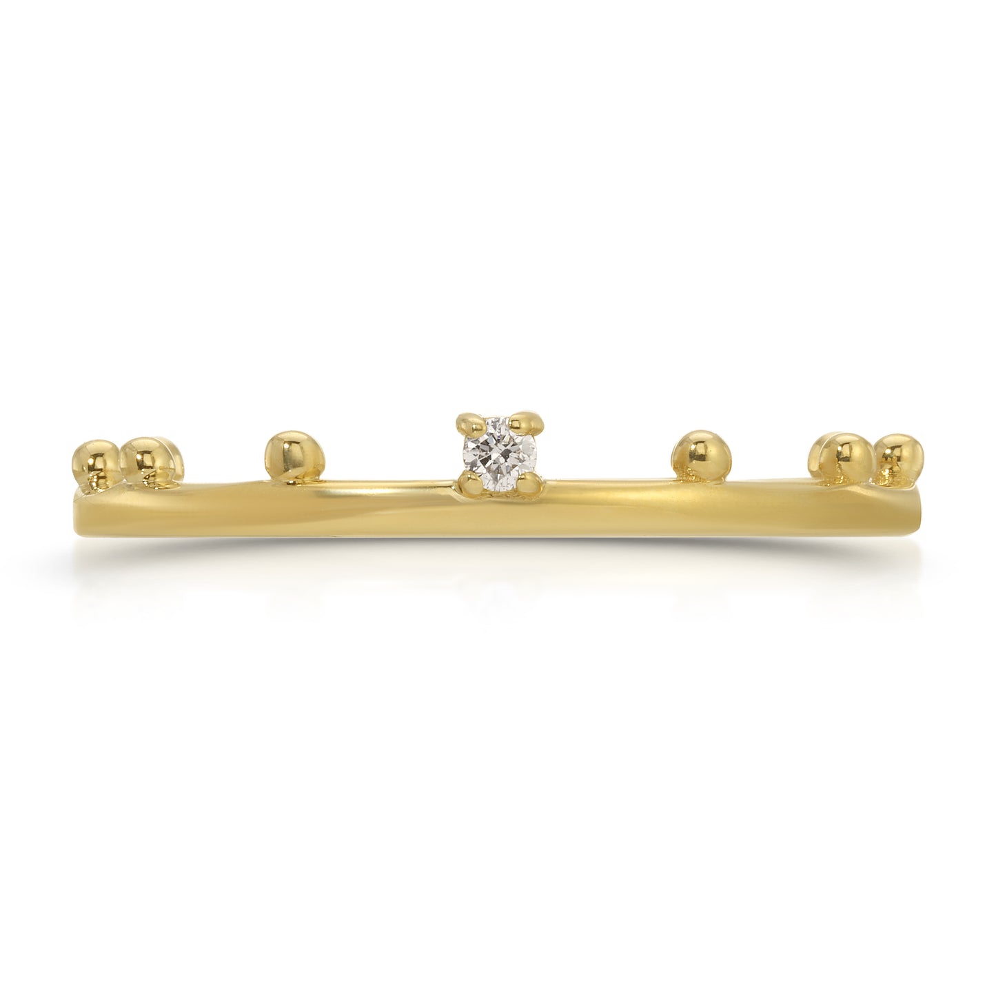 DIAMOND ROSARY RING