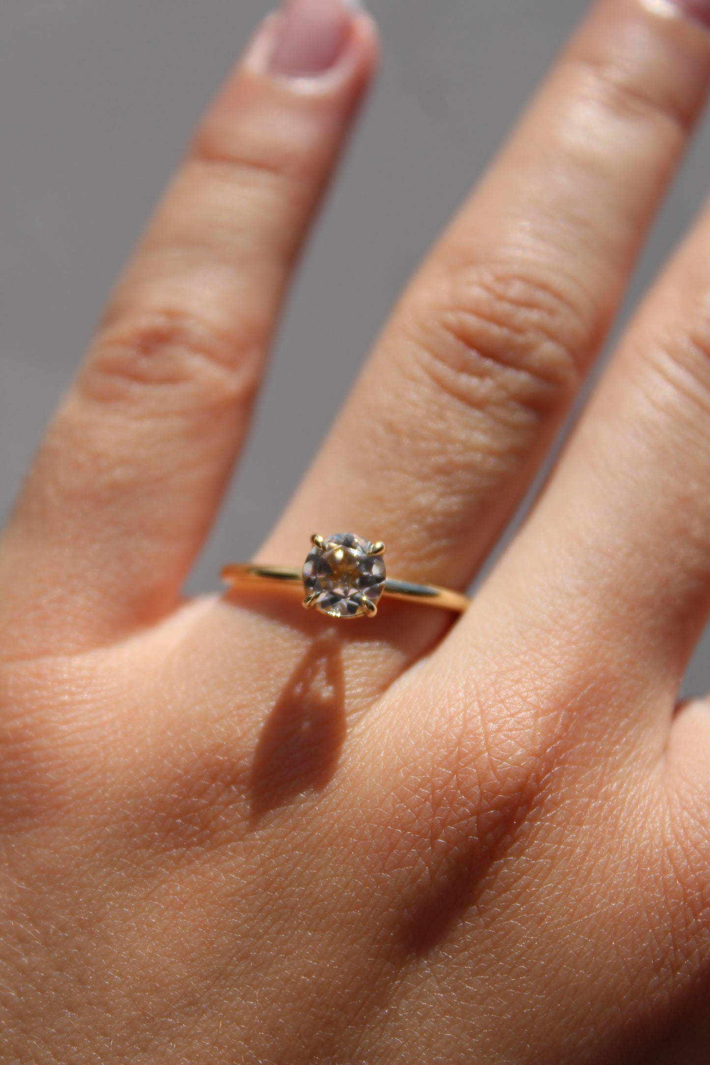 ROUND DIAMOND SOLITAIRE RING