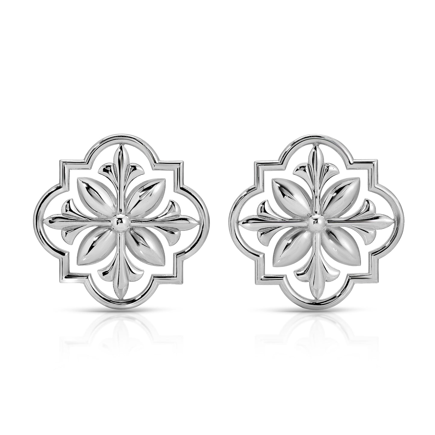 STERLING SILVER TALAVERA MAXI EARRINGS