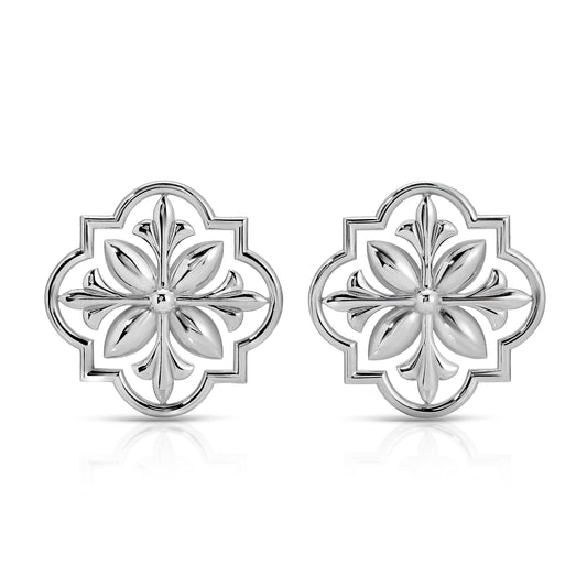 STERLING SILVER TALAVERA MAXI EARRINGS