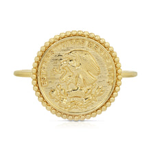 Load image into Gallery viewer, MEXICO COIN RING
