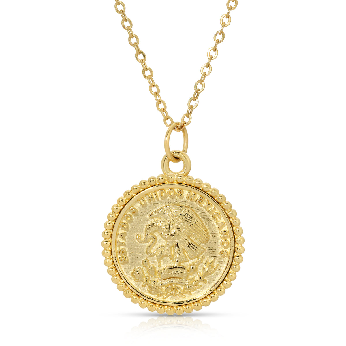 MEXICO COIN NECKLACE – Maria Consuelo Designs display picture 3