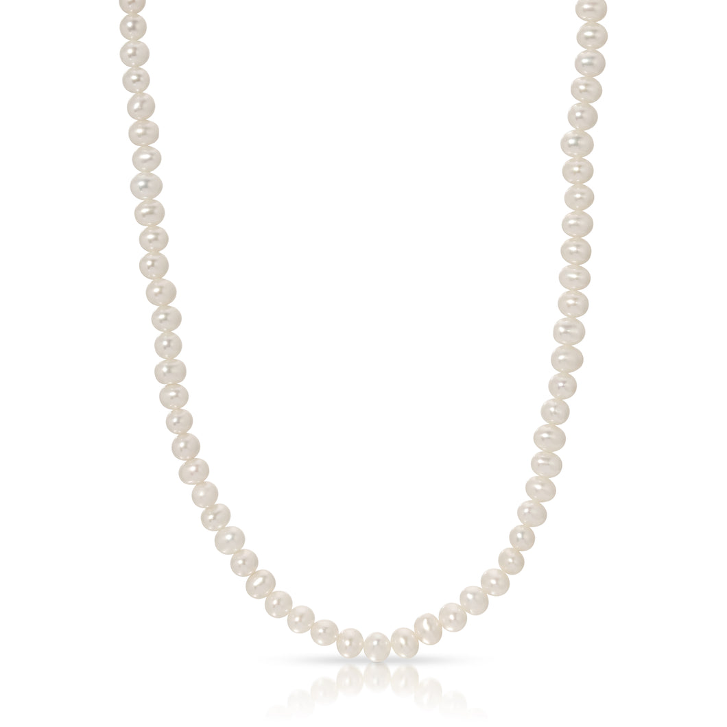 LARGE PEARL STRAND NECKLACE