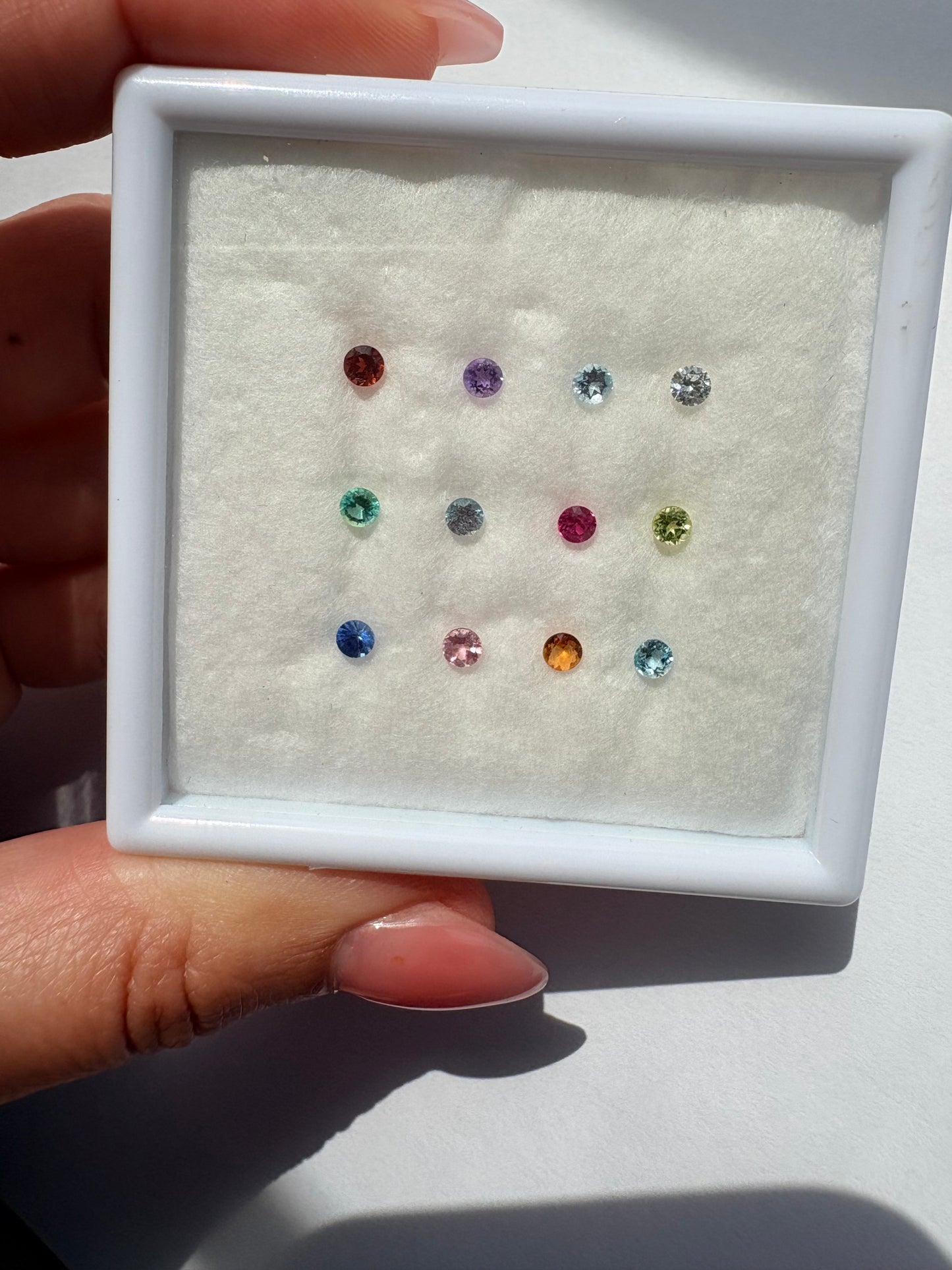 MINI BIRTHSTONE COMPASS RING