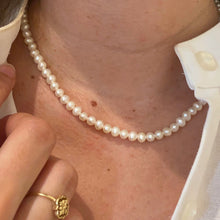 Load image into Gallery viewer, LARGE PEARL STRAND NECKLACE
