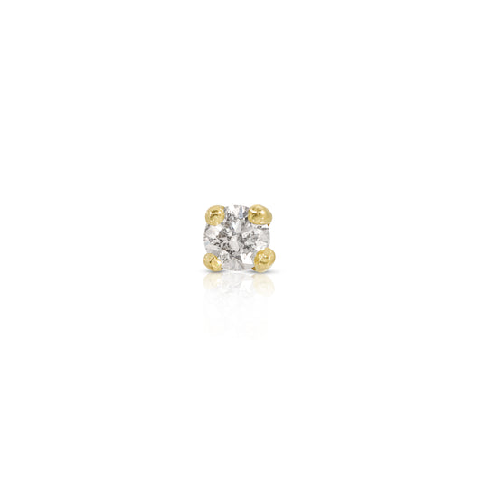 2MM DIAMOND STUD (SINGLE)