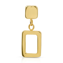 Load image into Gallery viewer, RETRO SQUARE DANGLE EARRING (PAIR)
