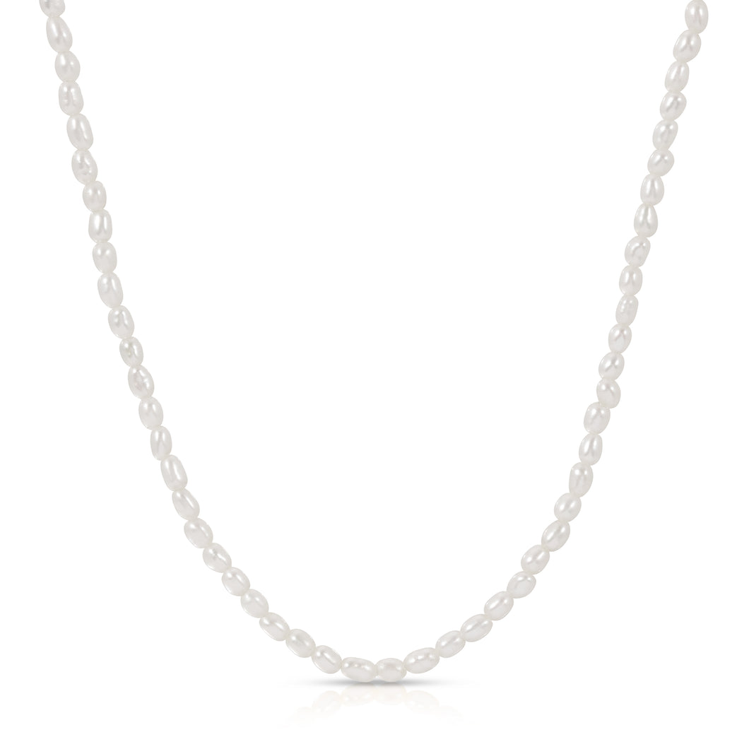 PETITE PEARL NECKLACE