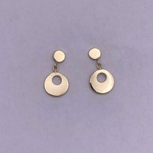 Load image into Gallery viewer, RETRO CIRCLE DANGLE EARRING (PAIR)
