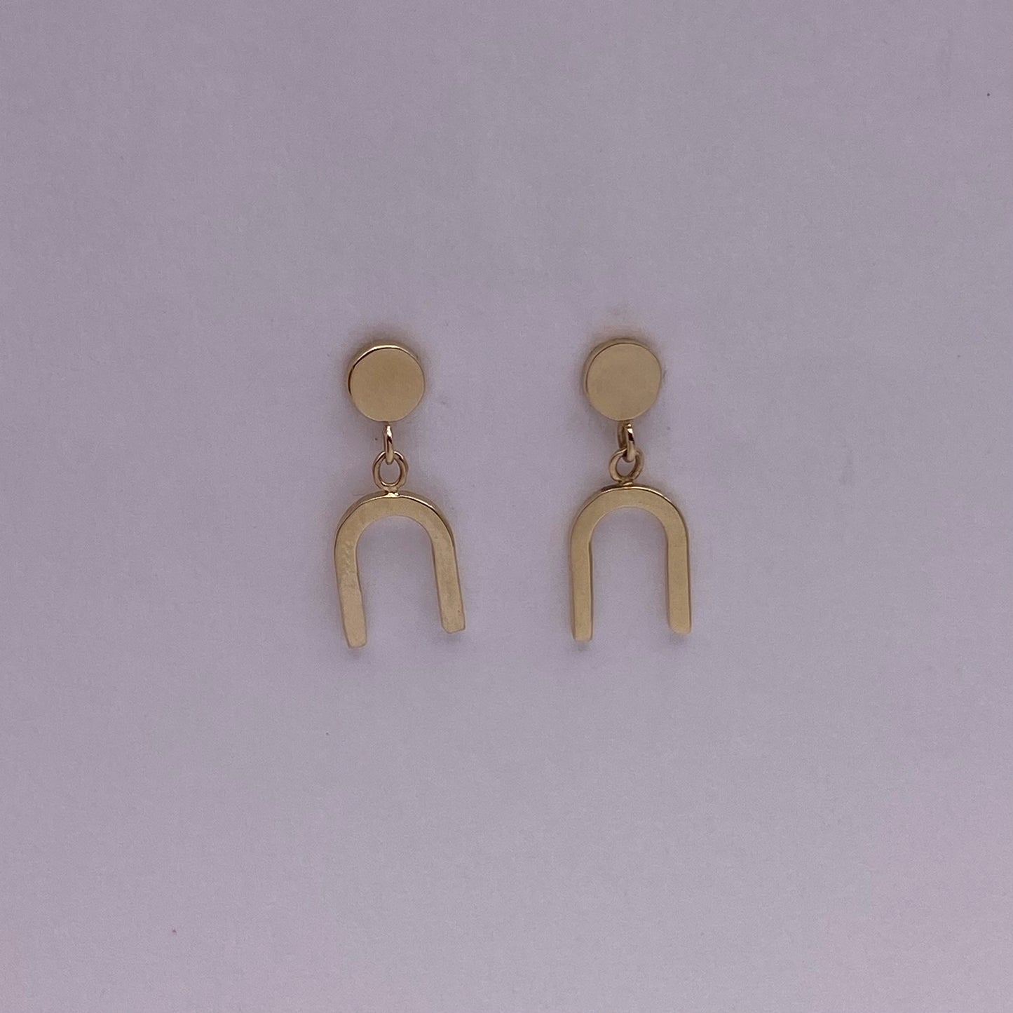 RETRO ARCH DANGLE EARRING (PAIR)