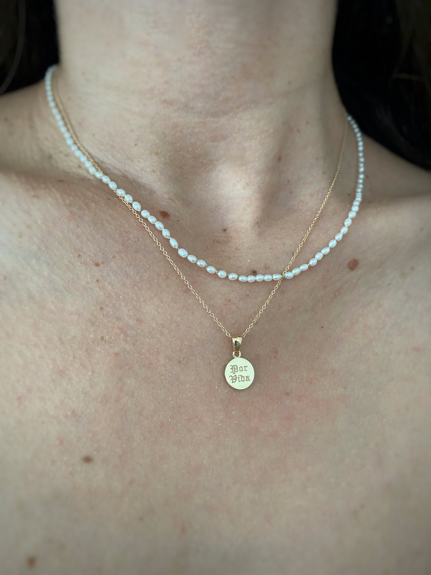 PETITE PEARL STRAND NECKLACE